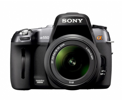 Aparat Sony DSLR-A550L + 18-55